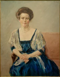 Porträtt av Maria Newman