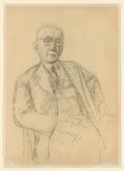 Porträtt av samlaren Oscar Huldschinsky