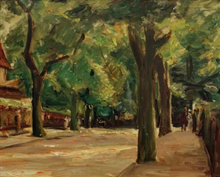 Den stora Seestrasse i Wannsee