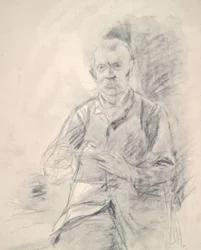Fritz von Uhde / Litho. v. Kära man