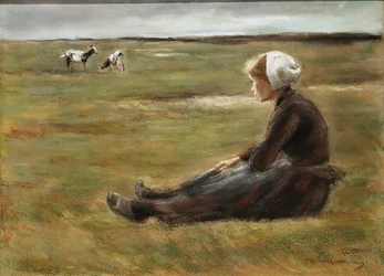 I fältet, c1890.