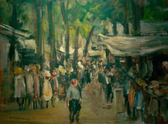Jahrmarkt i Noordwijk – Studie