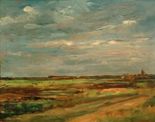Landskap nära Noordwijk