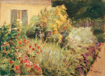 Liebermann, Wannsee trädgård omkring 1925