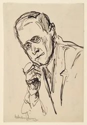 Porträtt av Hugo von Tschudi