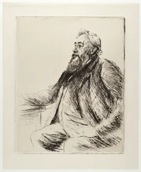 Porträtt av Justus Brinckmann