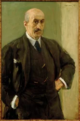 Självporträtt i kostym, stående