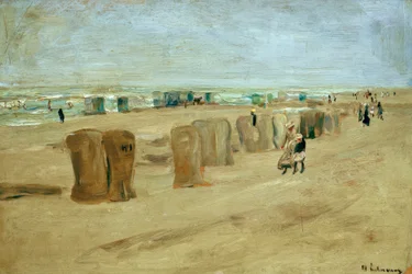 Strandbild i Noordwijk
