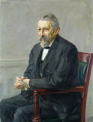Naturvetaren, Hermann Strebel (1834-1914) 1905 (olja på duk)