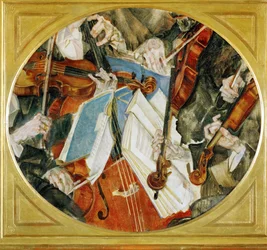 The Klingler-Quartet (målning på duk)