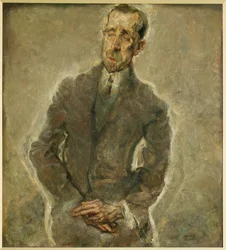 Författaren Heinrich Mann, bror till Thomas