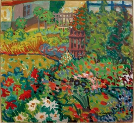blomsterträdgård