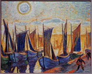 Fiskebåt i Leba
