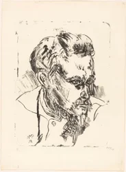Porträtt av Erich Heckel I