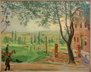 M.Slevogt, Röda huset på Landauer Strasse i Godramstein