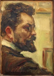 Max Slevogt / Självporträtt 1903