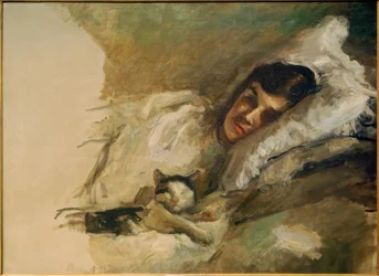 Nini med katt