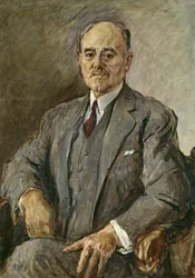 Porträtt av Hermann Sudermann 1857-1928, 1927.