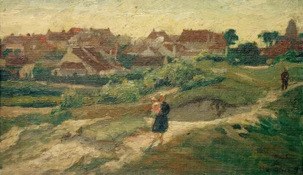 Holländsk byutsikt