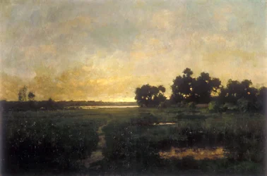 Potomac Flats (olja på duk)