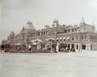 Huvudmässbyggnaden, All-Russia Exhibition, Nizhny Novgorod, Ryssland, 1896.