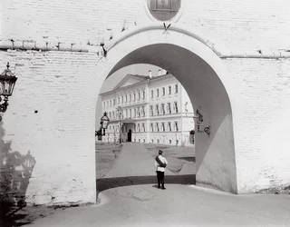 Det kejserliga palatset i Nizhny Novgorod, Ryssland, 1896.