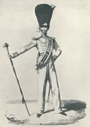 17:e regementet, trummajor 1830, 1830 1909