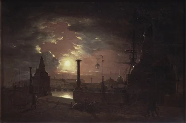 Höstnatt i St. Petersburg, 1835