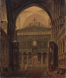 Templets inre i Jerusalem, 1821