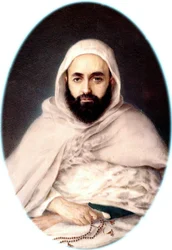 Porträtt av Emir Abd-el-Kader, 1852