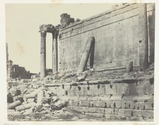 Baalbeck (Heliopolis), Jupitertemplet, östra fasaden; Syrien