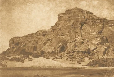 Djebel-Aboucir - den andra kataraktens vänstra strand, 25 mars 1850.