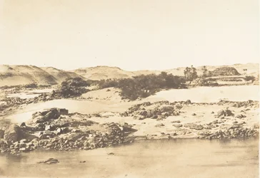 Ingång till den första grå starren nära Assouan, 1849-50.