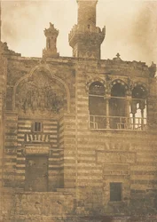 Ingången till Sultan Bezkouks grav, Kairo, december 1849-januari 1850.