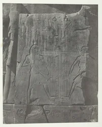 Gournah, Skulpturer från kolossernas tron, Thebe, 184951, tryckt 1852.