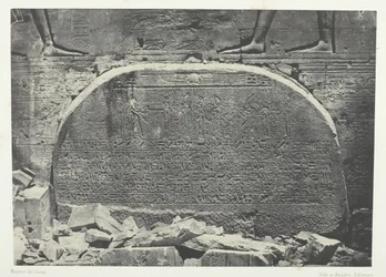 Great Temple of Isis at Philoe, Proscynema Act of Adoration, Nubia, 184951, tryckt 1852.