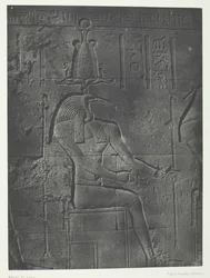 Great Temple of Isis i Philoe, Toth Ibiocephalus, Nubia, 184951, tryckt 1852.