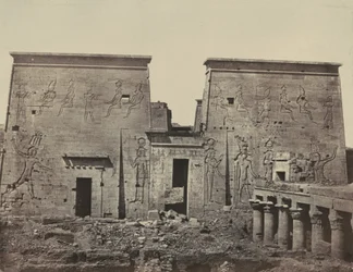 Isis stora tempel på Philae