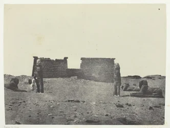 Hémi-Spéos De Séboua, Drômos, Nubia, 184951, tryckt 1852.