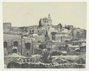 Jerusalem, Västra kvarteret, Palestina, 184951, tryckt 1852.