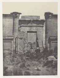 Medinet-Habou, Propylaea of ​​Thutmoseum; Thebe