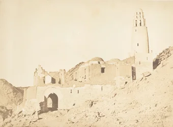 Belal-moskén, söder om Philaes högra strand, 11 april 1850.