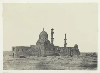 Ayoubitemas moské och grav, Le Kaire, 184951, tryckt 1852.
