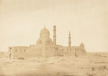 Ayoubitemas moské och grav, i Kairo, december 1849-januari 1850.