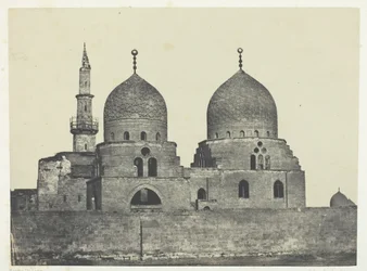 Sultan Kansou-el-Gouris moské och grav, Le Kaire, 184951, tryckt 1852.