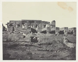 Karnak Palace, södra ingången till Hypostyle Hall; Thebe