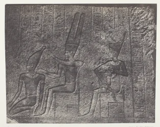 Karnak Palace, Exteriör Skulpturer av Granit Sanctuary; Thebe