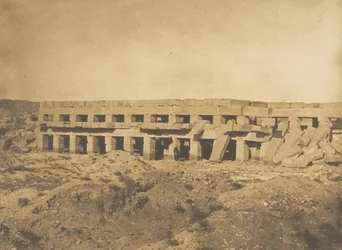 Promenade of Thutmose III - Last Galleries of the Palace of Karnak Thebe, 1849-50.