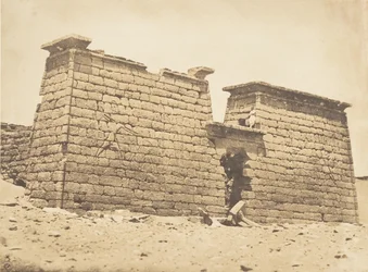 Pylones du Temple de Sébona, 3 april 1850.