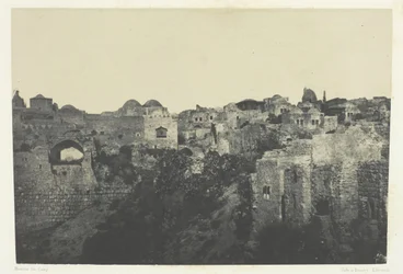 Västra kvarteret, Jerusalem, Palestina, 184951, tryckt 1852.